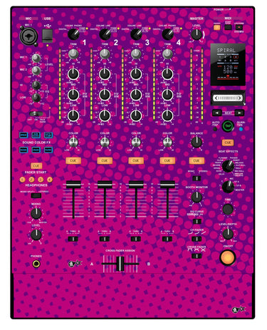 Pioneer DJ DJM 900 NEXUS Skin Gradienter Purple